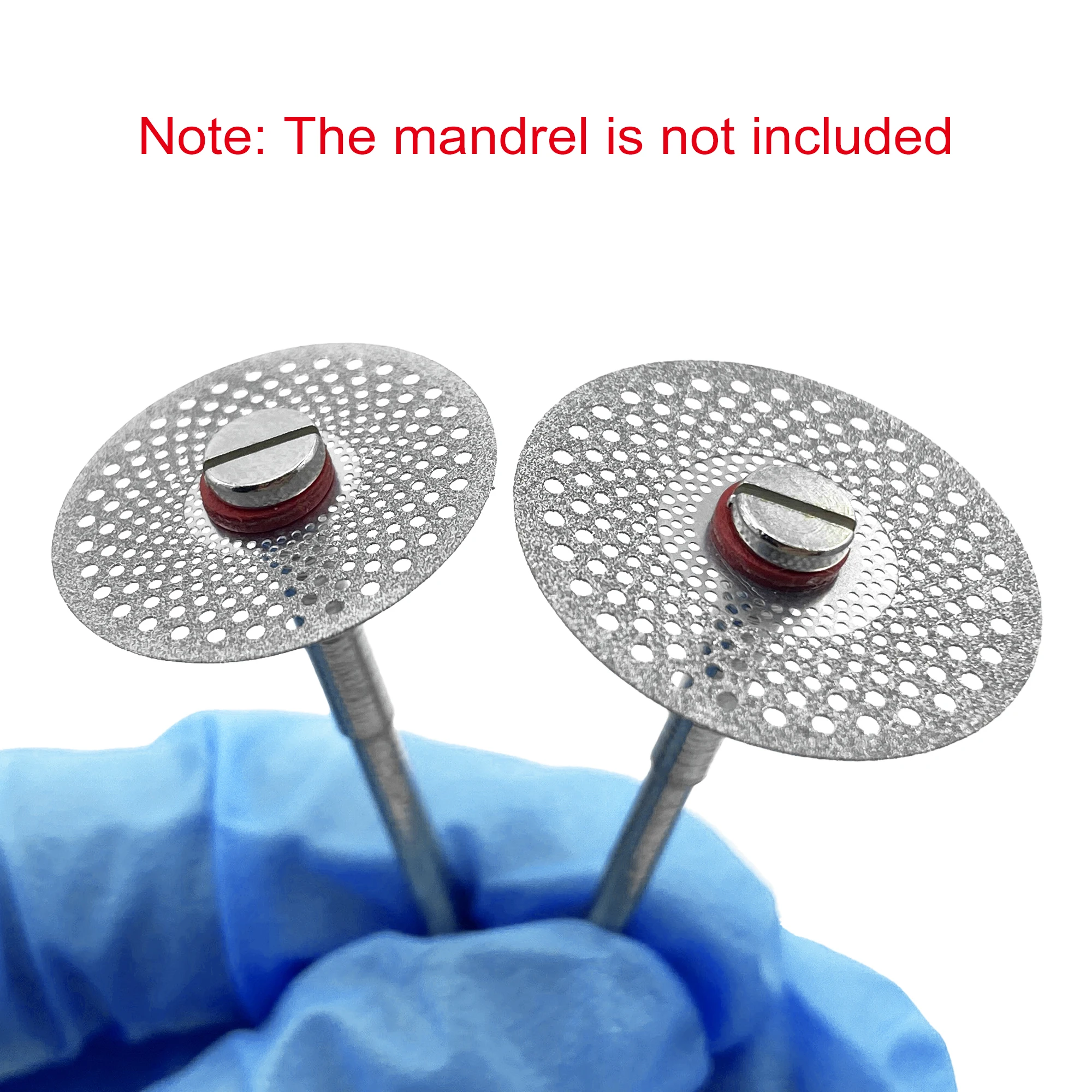 ダイヤモンドカッティングディスク40mmx10枚 5 個歯科ダイヤモンドディスクディスク 0.25 ミリメートル超薄型