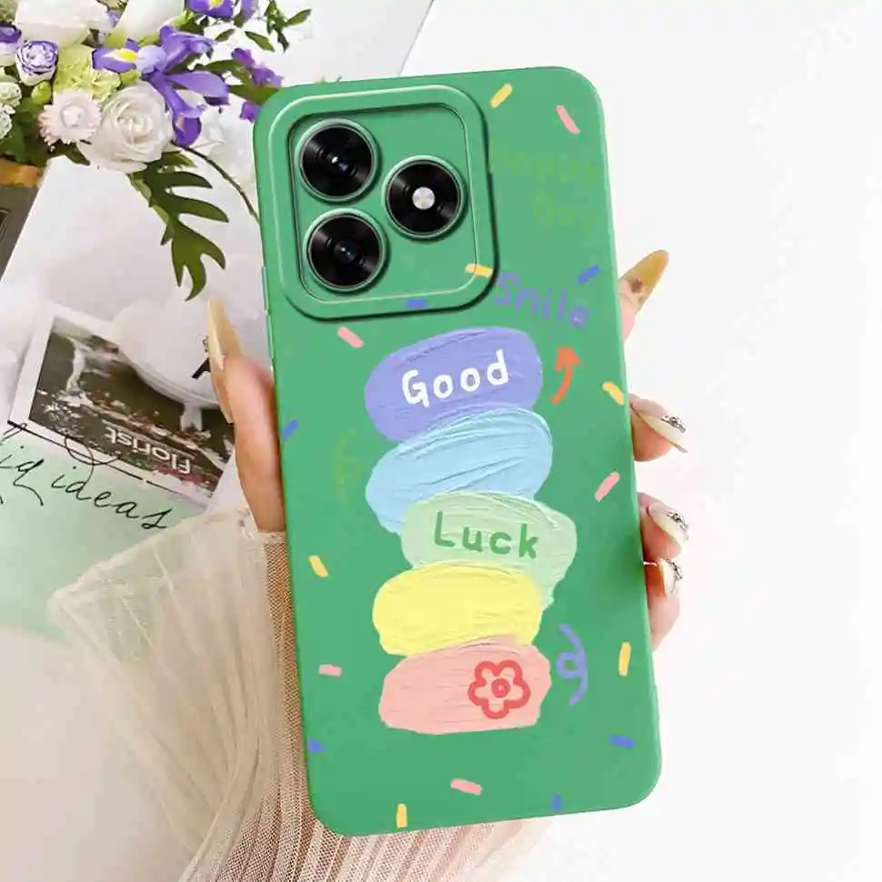 Cute Rabbit Cartoon Silicone Phone Case, Soft Protective Cover