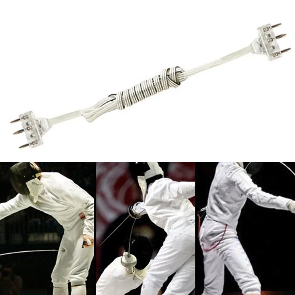 Sport Fencing Body Cord For Foil / Epee Body Cord Mask Cords Fencing Hand Line Clamp Equipment Sports Accessories fencing gears fencing foil wire