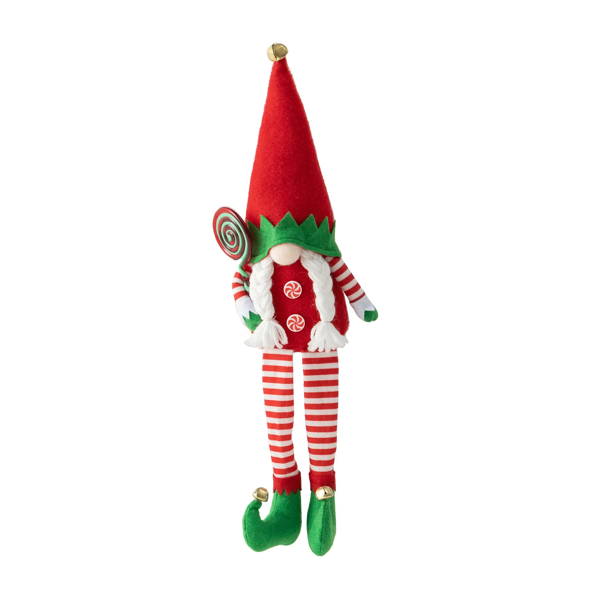 thumbnail image 1 of Muñeco de Papá Noel de peluche sueco, gnomo, Tomte escandinavo, Nisse nórdico, Sockerbit, enano, elfo, adorno navideño para el hogar, 1 of 5