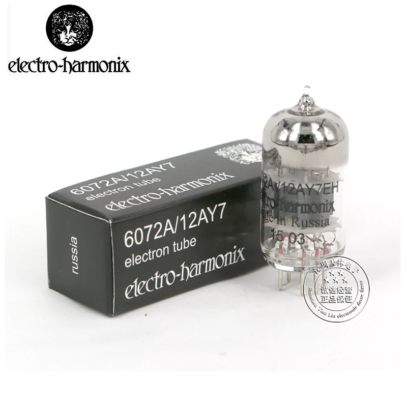 EH 12AY7 Electronic Tube 6072A Replacement Vacuum Tube Original Factory Precision Matching For Amplifier 2