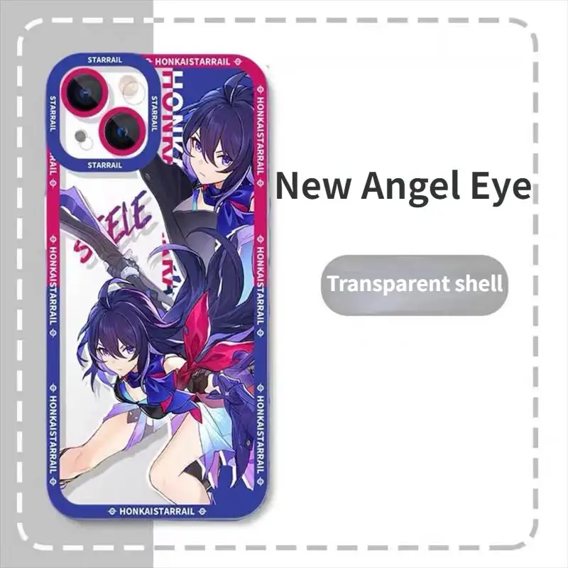 Versatile Smartphone Protective Case - Honkai Star Rail Design