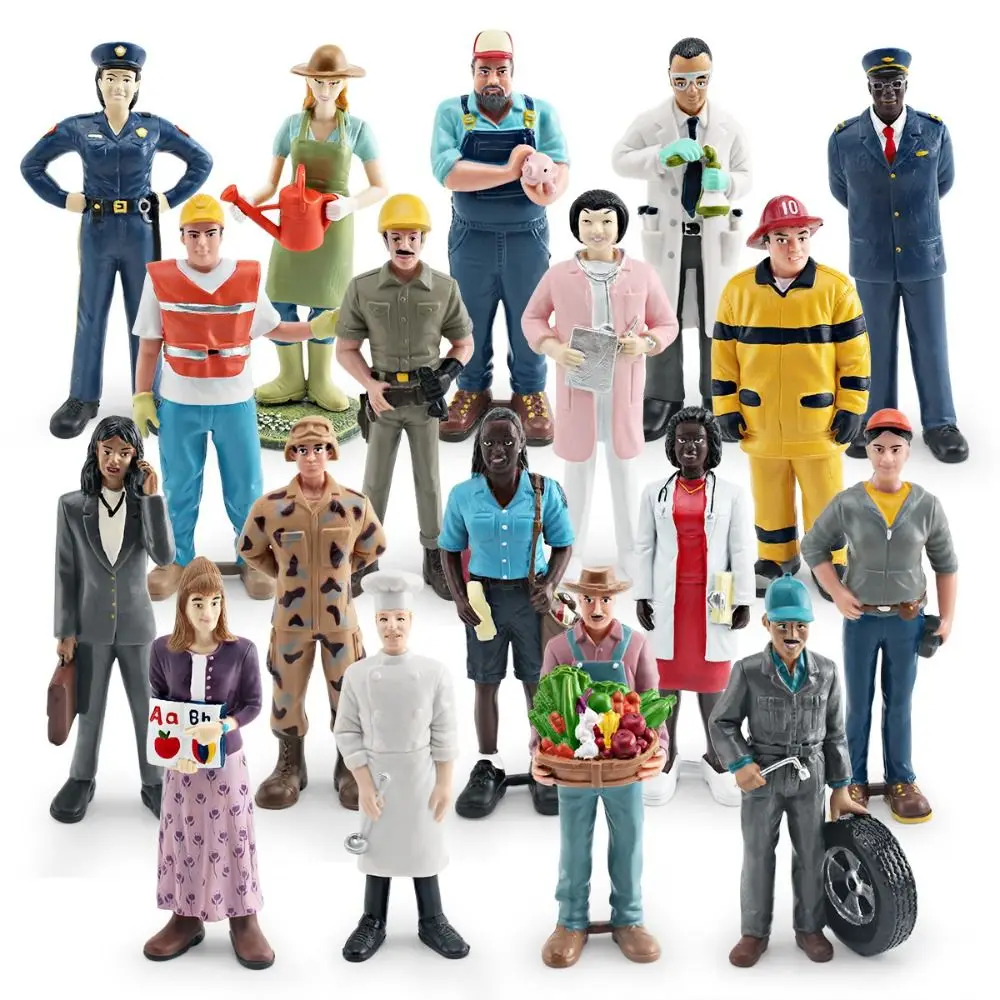 Career People Figurines: Realistic Professional Figures