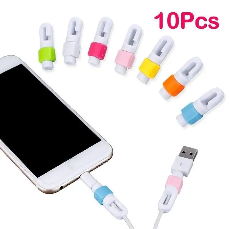 5/10Pc Data Cable Protection Cover Headphone Cable Storage Winding Device Universal Anti Drop Protection Cover For Charger Cable