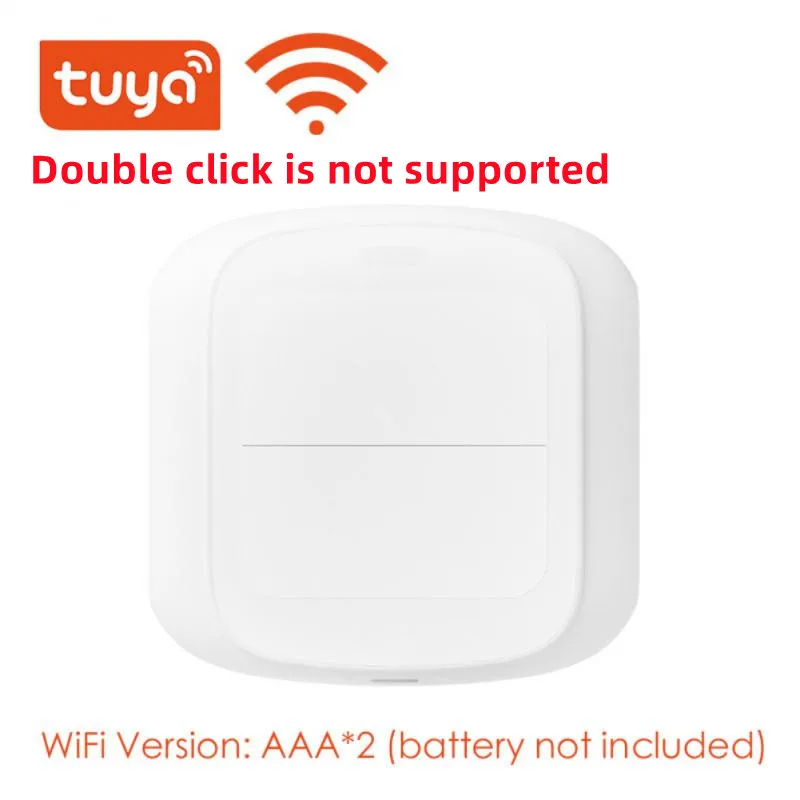 

CORUI Tuya WiFi Smart Wireless Switch Push Button Controller 2Gang Smart Controller Automation Scenario Smart Home Gadget