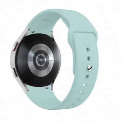 Silicone Sport Band Strap - Premium Adjustable Wristband for Watch 4 classic 46mm (Turquoise)