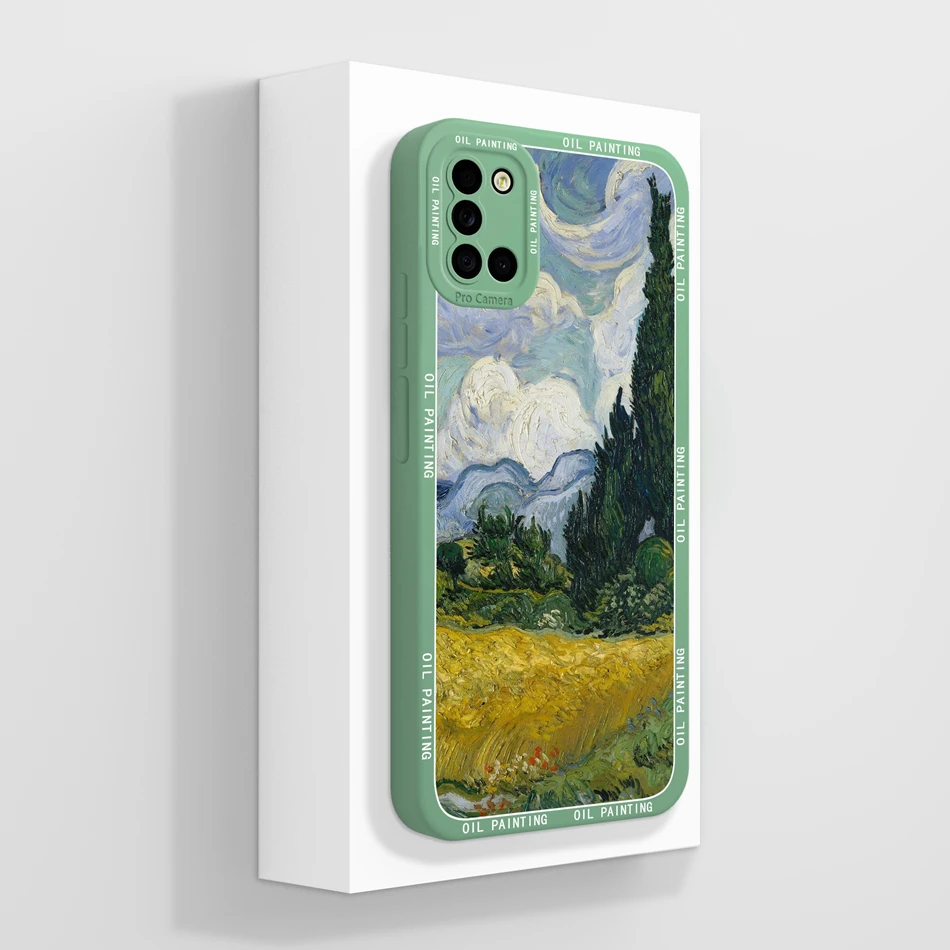 Aesthetic Soft Silicone Phone Case with Full Protection and Anti-Shock Design