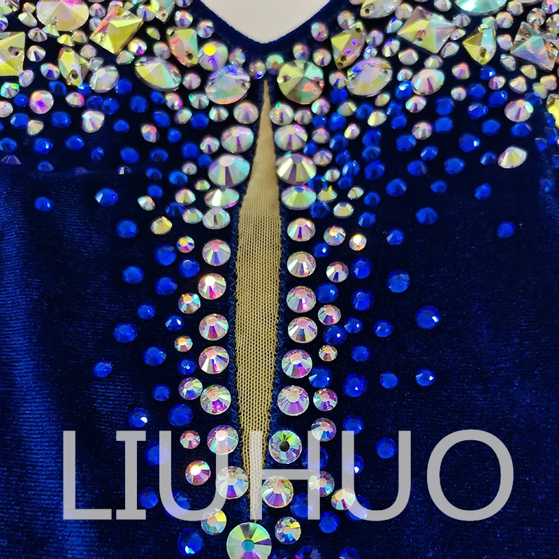 LIUHUO Rhythmic Gymnastics Leotard Competitive Cheerleading Performance For Children