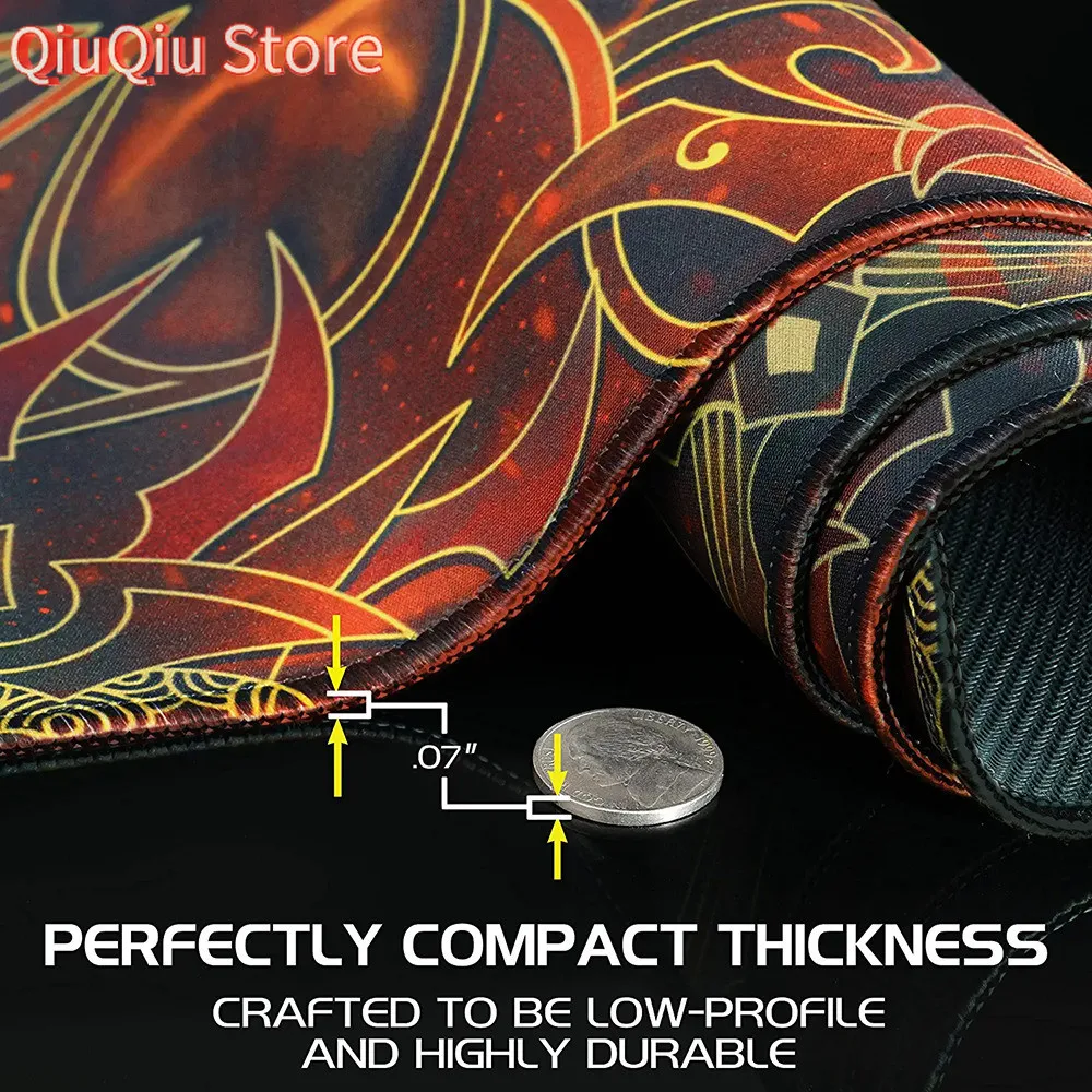 HD Picture Game Mat 60x40cm - Premium Mouse Pad with Zones for Board Games and Cards
