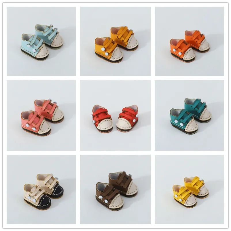 New Ob11 Scarpe Fatte A Mano 1/12 Bjd Scarpe Italiane Bovini Scarpe Holala Stivali Bambola Accessori Per Body9,Gsc,Ddf,Ymy,Obitsu 11,Molly