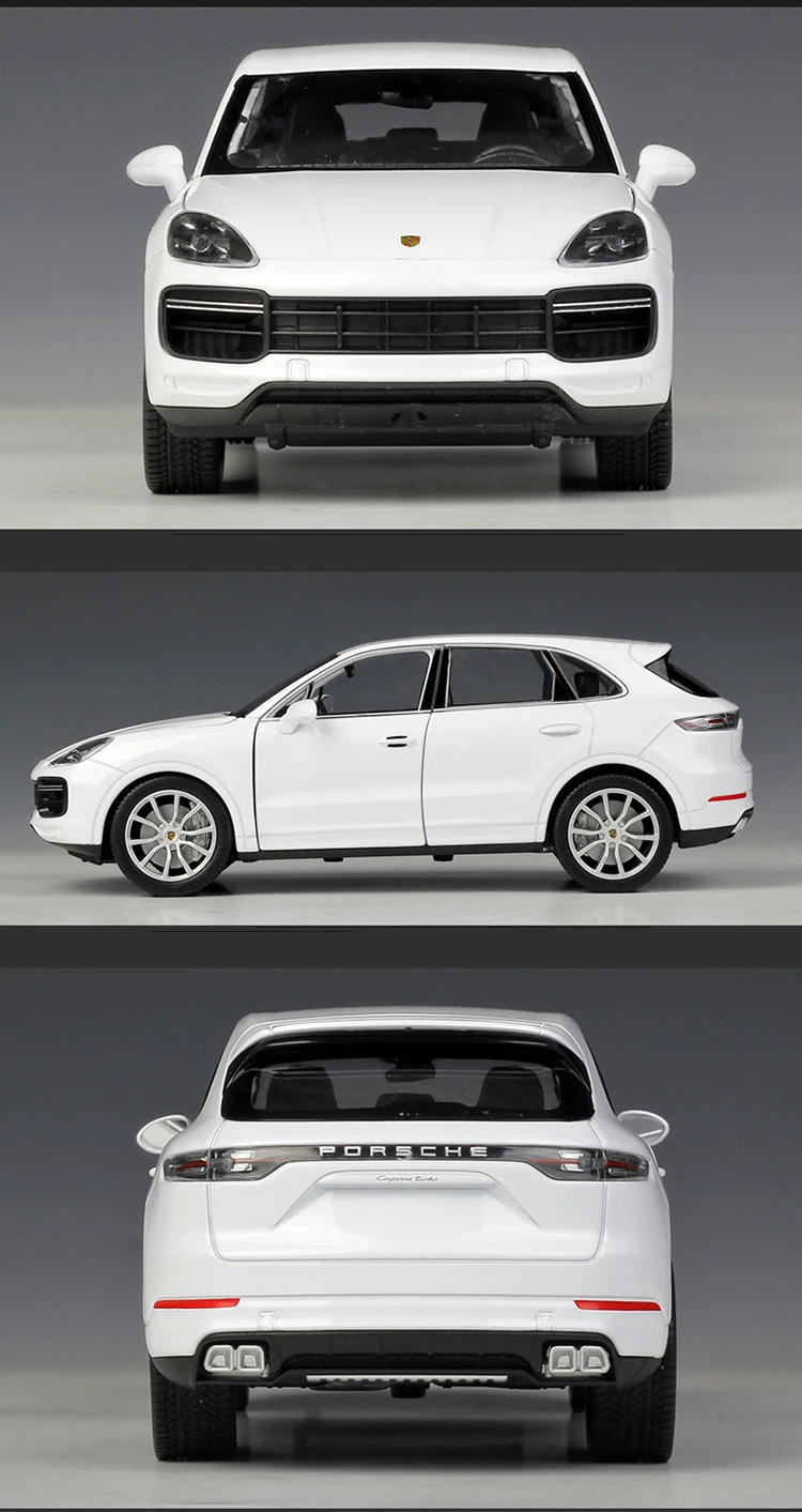 Porsche Cayenne Turbo SUV 1:24 Ölçekli Model Araba