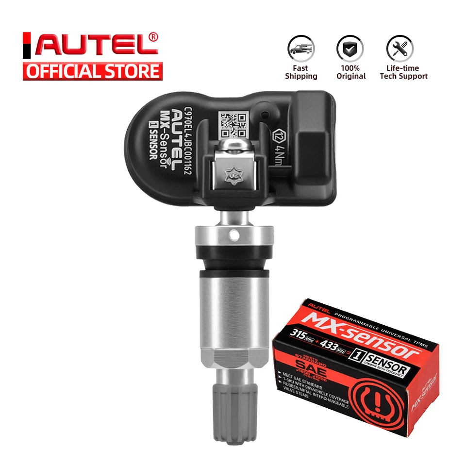 EVERETTE 1 stuks geschikt for Autel MX-sensor TPMS-sensor