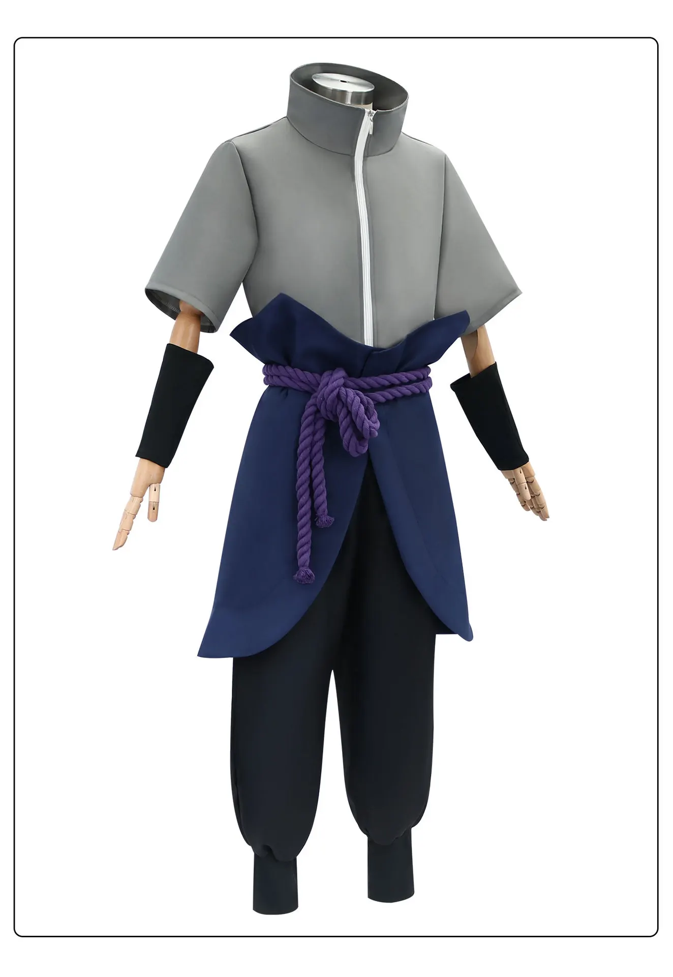 Naruto Uchiha Sasuke Ninja Uniform Cosplay Costume