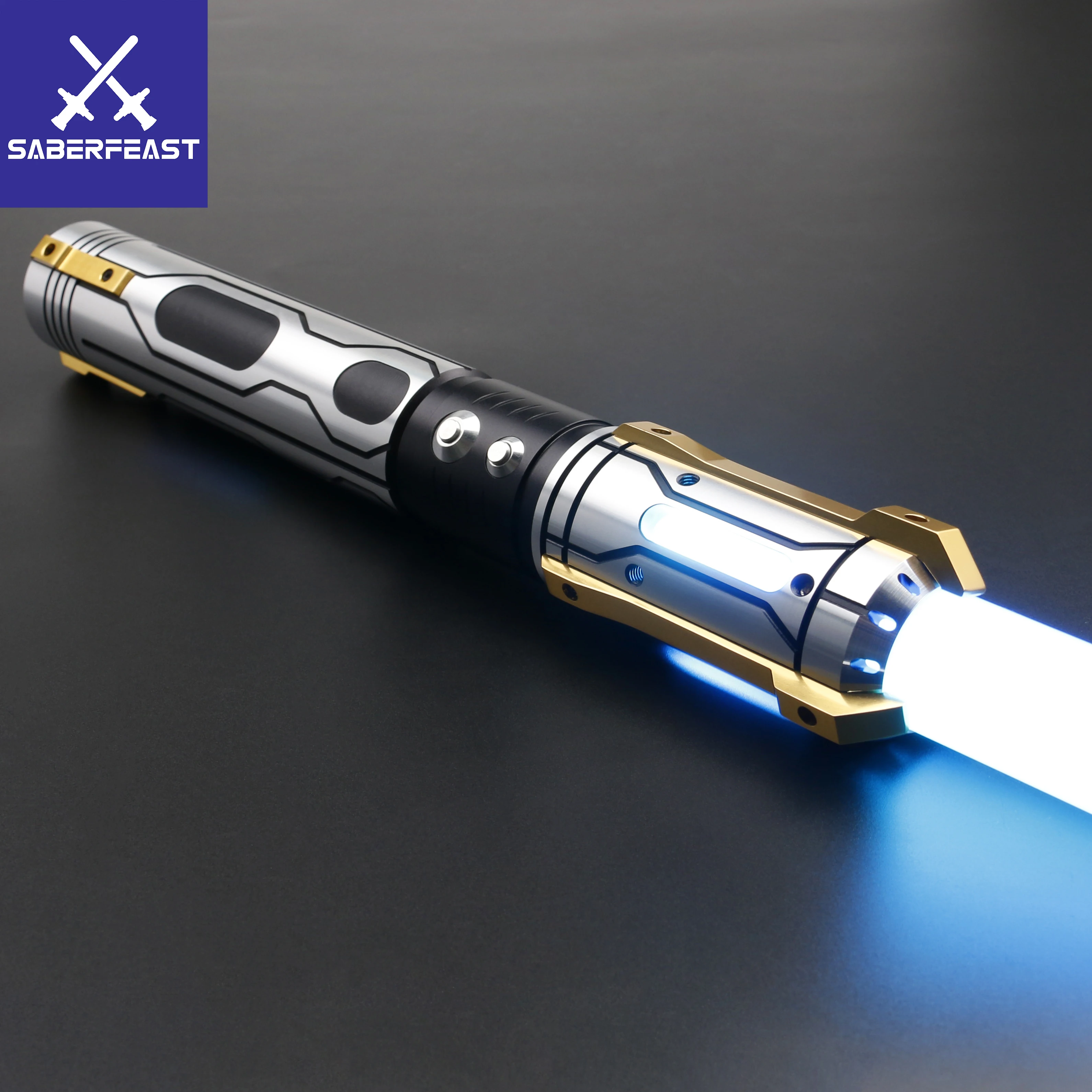 Txqsaber Lightsaber Neo Pixel Snv4 Smooth Swing Laser Sword Elsa In Metallo Con Lama Da Combattimento Blaster Foc Christmas Cosplay Toy-Ghost