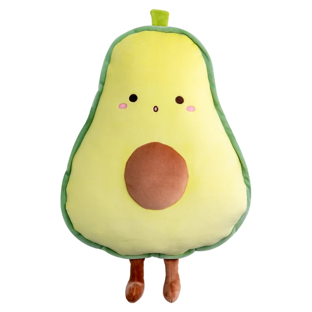 55cm Avocado Banana Plush Toys Cute Carrot Mushroom Pillow Cushion Kawaii Fruit Stuffed Doll Toys For Children Birthday Gift 2