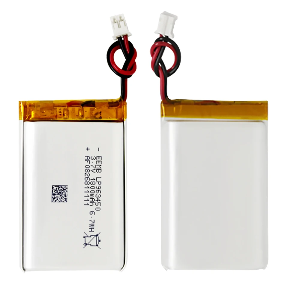 EEMB 1800mAh Rechargeable Lithium Polymer Battery