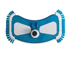 Durable Plastic Pool Vacuum Head with Side Brushes, Portable Design (K - 1032B)