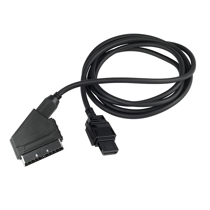 Scart 오디오 비디오 AV RGB 케이블, NES용, EU 1.8M, 100 개