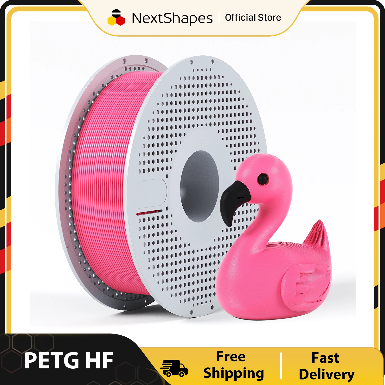 NextShapes 플라잉 프린트 PETG HF 필라멘트 1.75mm 1KG 스풀 고..