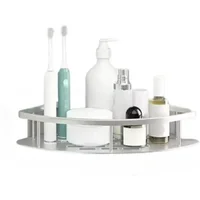 Corner Shelf, Bathroom Shelf, Aluminum Alloy, Shampoo Shelf, Makeup Storage, Bathroom Accessories 2