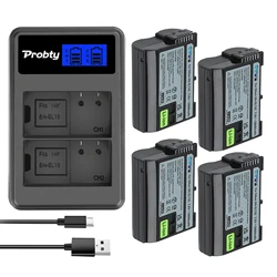 High-Capacity 2800mAh Battery with LED Charger (4 BatteryWithCharger)