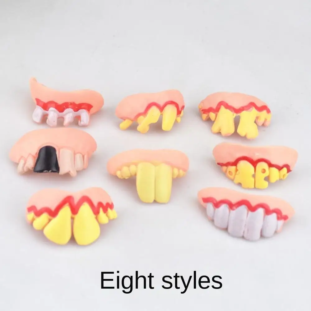 

Jesting Tricks Property Game Toy Gags & Practical Jokes Halloween Ugly Denture False Rotten Teeth Model
