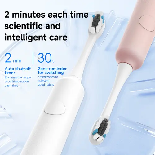 DOCOLAB Electric Toothbrush sonic vibration brush 3-gear Mode USB Charging IPX7 Waterproof Personal care appliances - Image 3
