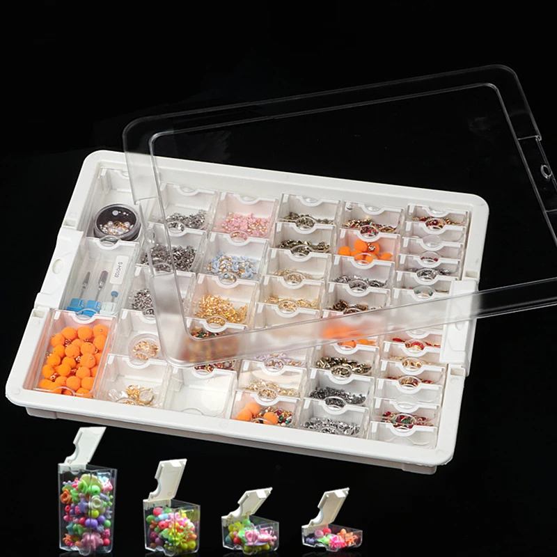 Drill containers for diamond painting accessories