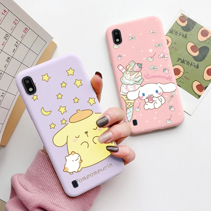 Anime Cute Case For Samsung Galaxy A10 Cover Soft Silicone