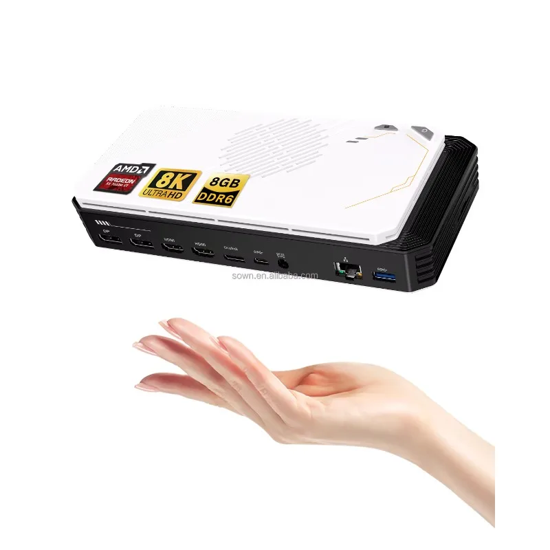 외부 EGPU 도킹 스테이션 OcuLink 인터페이스 Navi33 RX7600M-X..