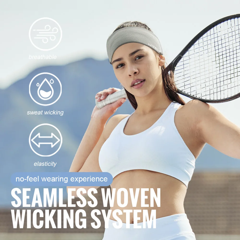 Breathable Summer Sports Sweatband 4