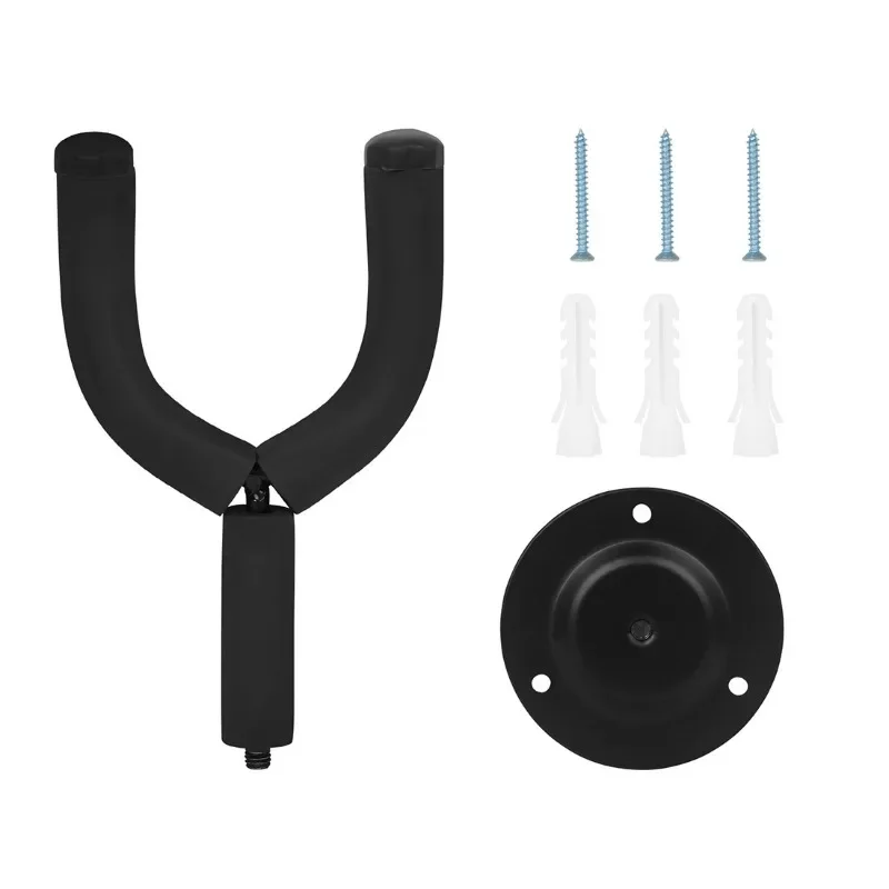 

Вешалка для гитары, настенный кронштейн, крючок подходит для большинства гитарных басов, укулеле, мандолинов с серебряными струнными инструментами, аксессуары