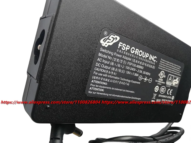 Carregador de Adaptador ac Original Fsp Fsp150-abbn3 19v 7.89a 5.5 mm 150w Fsp150-aban1 para Cyberpower Nfsv1511 Tracer Ii-mk Fonte de Alimentação - Image 4