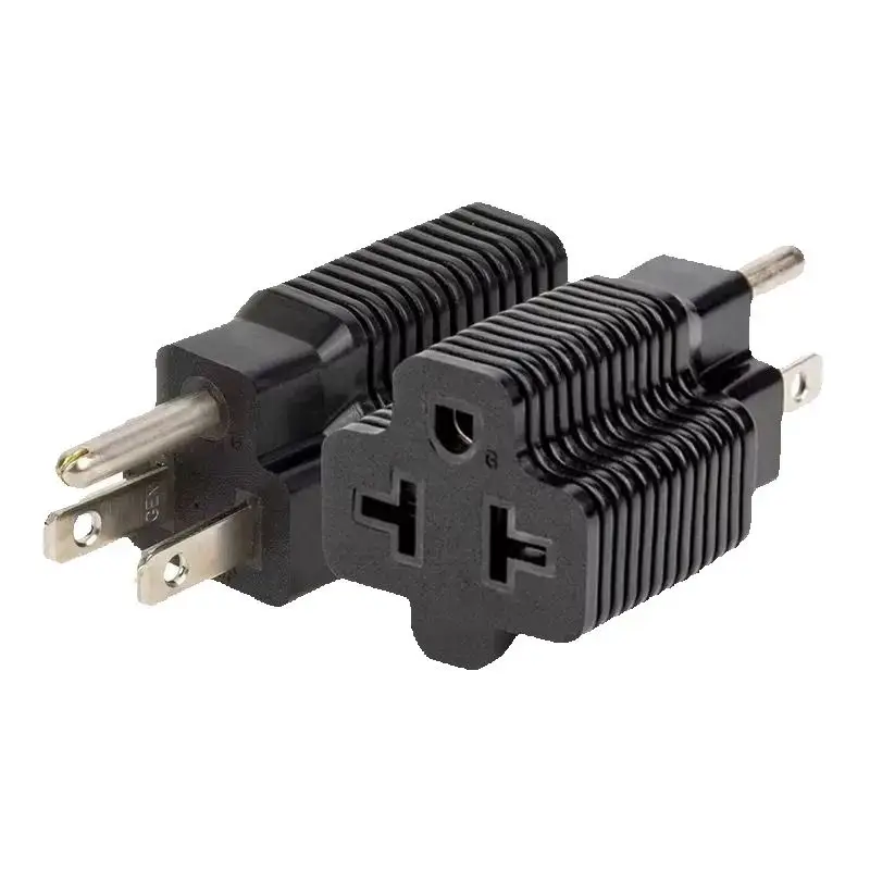 America European C14 C20 to US UK AU EU plug adapter 1pcs Italy Switzerland PDU C20 C14 to US 5-15R 6-15R Convert Power Socket