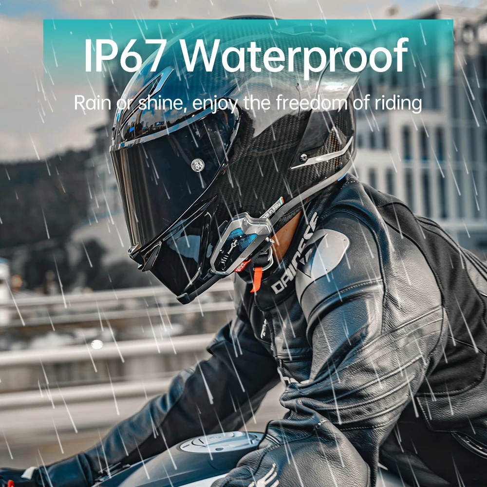 2025 New Freedconn Hero Motorcycle Intercom Helmet Bluetooth