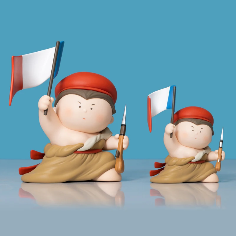 

Action Figure Big Gallery Great Artist Season 3 Kawaii Art Toys Doll Desktop Decoration Figurine Model Gift Toys For Girls