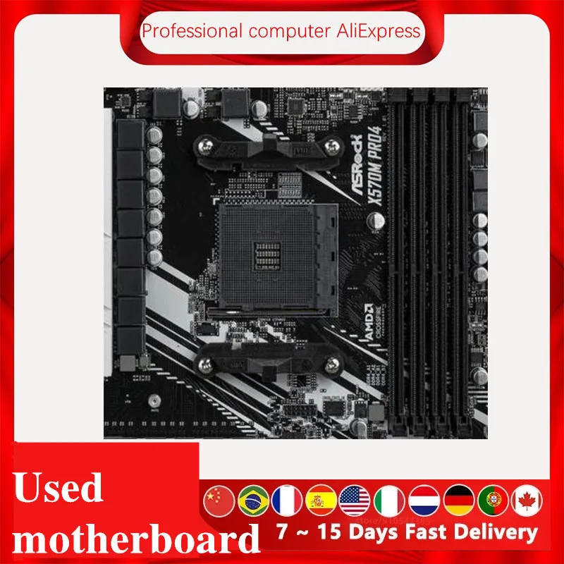 Asrock X570 Pro4 Atx Am4 Motherboard Sales Shop www.tratenor.es