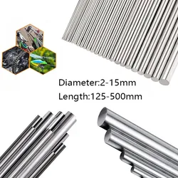 Premium 304 Stainless Steel Linear Shaft - Multiple Diameter and Length Options Available - 200mm