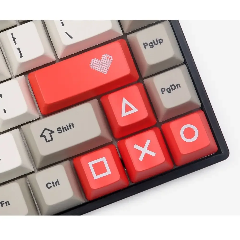 New Personality Cross Ring Square Triangle Direction Key Cap Mechanical Keyboard Custom ABS Key Cap Desktop Decor - 3