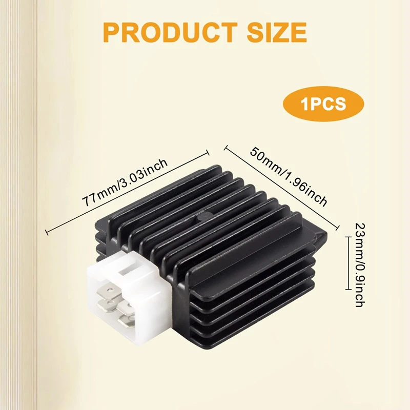 4 PIN Regulator Rectifier For 90Cc 110Cc 125Cc 140Cc 200Cc ATV Motorcycle Bike