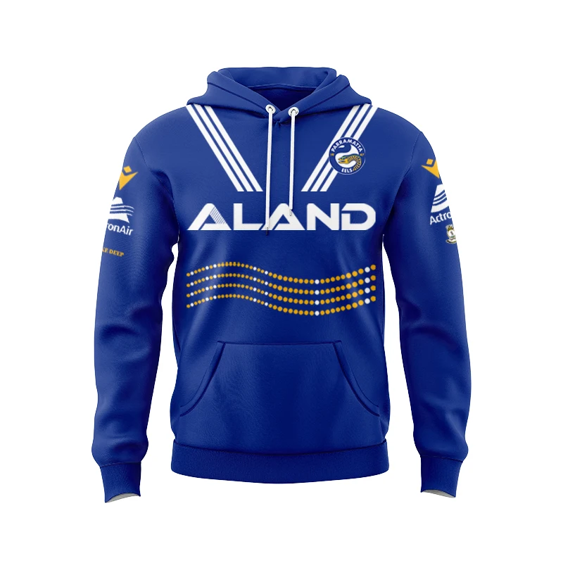 thumbnail image 1 of Sudadera con capucha de manga larga para hombre Parramatta Eels 2024, camisetas de rugby, talla S-5XL, 1 of 5
