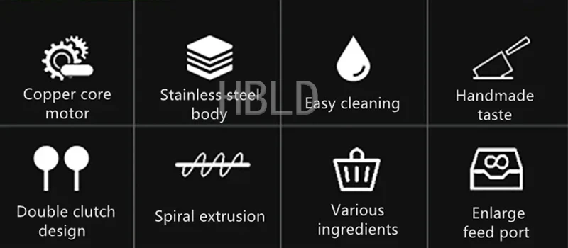 Description Picture 4 of item110V/220V Fully Automatic Meat Slicer, Electric Meat Grinder, Stainless Steel Vegetable Slicer