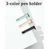 KACO 3pcs Ballpoint Pen Set, 0.5mm Black Non-Replaceable Refill Gel Pens Quick Drying Smooth Large-Capacity Office Study Gadgets 6