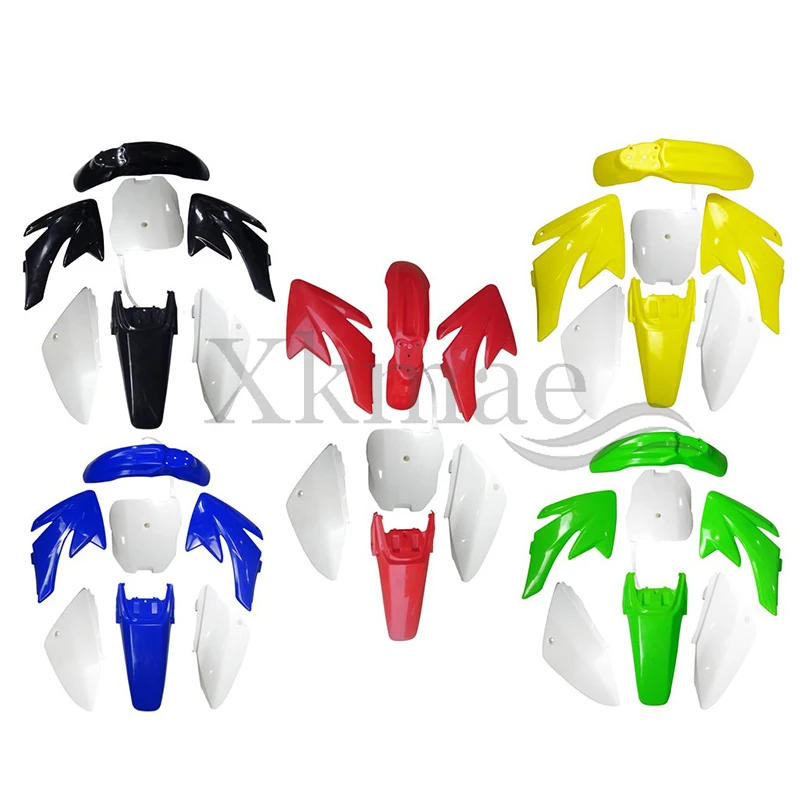 

Пластиковые обтекатели, корпус крыла для Honda 70 CRF70, внедорожного велосипеда 110cc 125 150cc 160cc, внедорожного велосипеда Pitpro Atomik, полный пластик