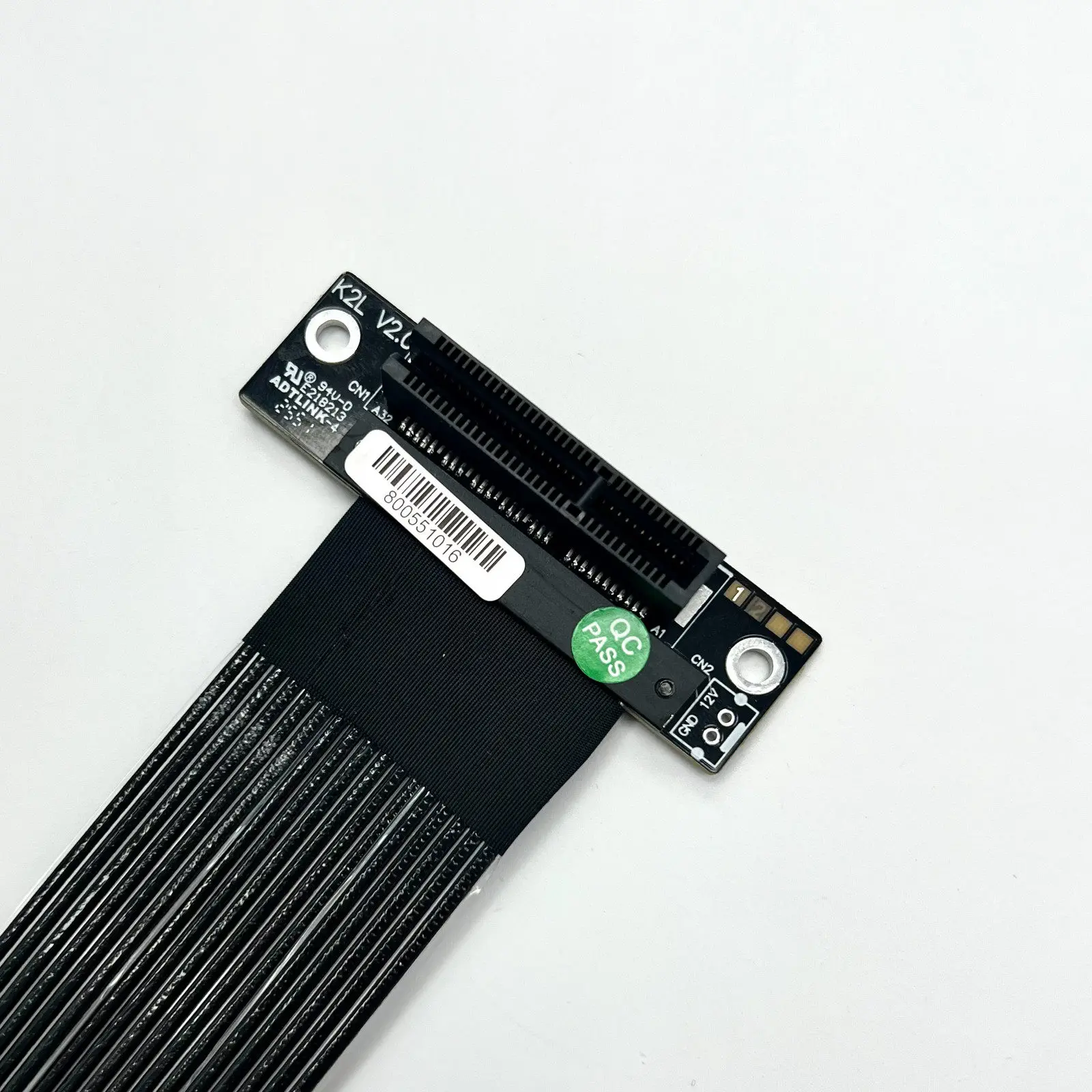 Für M.2 NVMe zu PCI-E x4 Signalverlängerungsadapterkabel PCIe 5.0 x4 Gen5 128 Gbit/s verlustfreies flexibles Verlängerungskabel – Detail 10