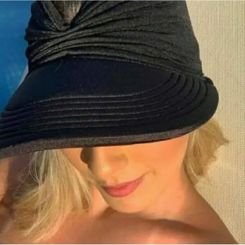 Summer Women Visor Sun Hats UV Protection Sunshade Beach Caps Breathable Outdoor Sports Tennis Golf Running Sunscreen Hat Caps