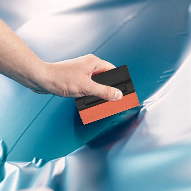 6Pack Magnet Suege Felt Edge Squeegee Vinyl Wrap Application Tools Film Squeegee Tint Tools Kit