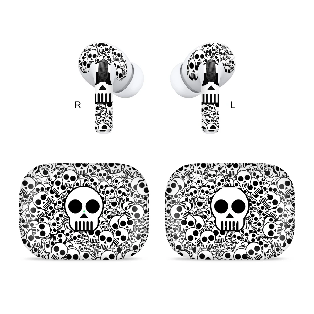 Ycsticker-dust-proof Earphone Skin Protective Sticker Caixa de Carregamento Decalques para Airpods Pro