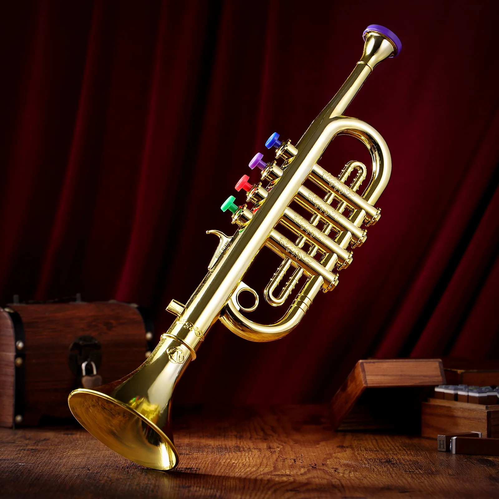 Kids Trumpet Milisten Gift For Toddlers Children Musical Instrument