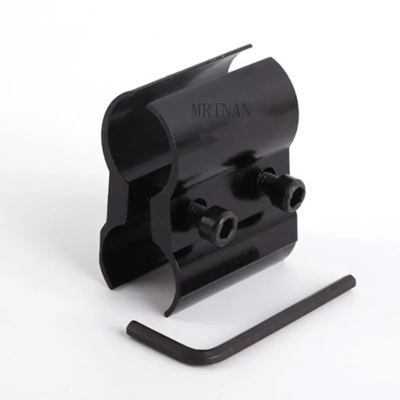 Outdoor Hunting Tactical Barrel Ring Flashlight Laser Clamp Aiming Telescope Flashlight Bracket Sight laser sight red dot laser sight